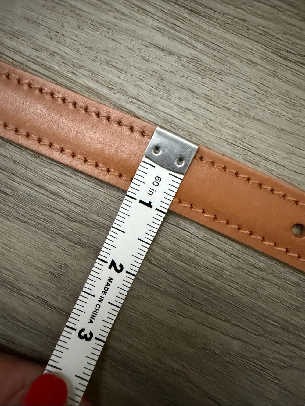 Vintage Classic Tan Saddle Leather Women’s Belt with Antiqued Buckle